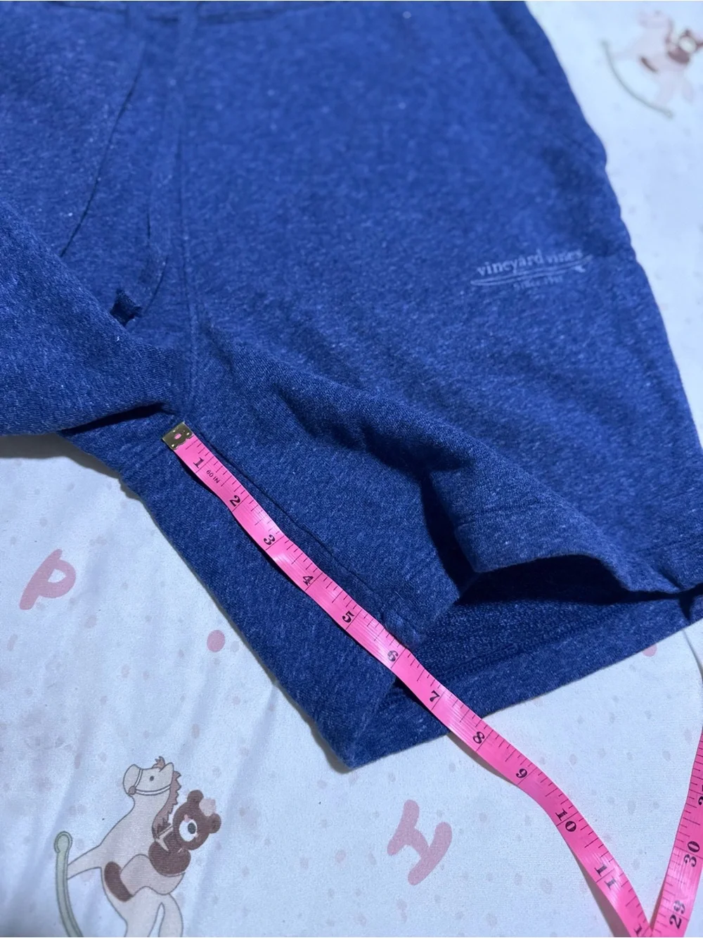 Vineyard Vines Men's Blue Knit Drawstring Shorts m